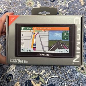 Garmin Drive 61 EX GPS Navigator - Black and Gray